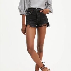 Levi’s Premium 501 High Rise Shorts Size 25